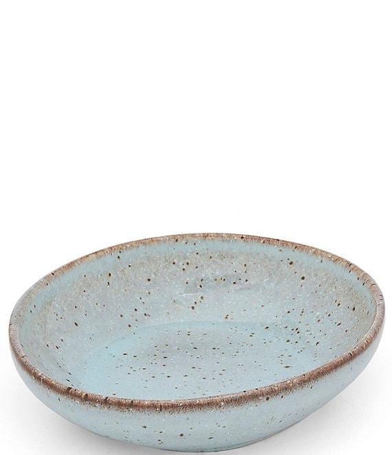 Color:Robbins Egg - Image 1 - Astra Collection Glazed Stoneware Olive Oil Dish