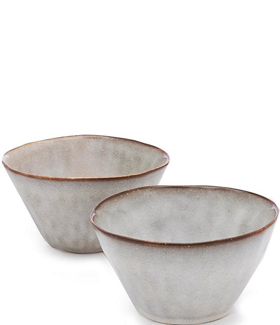 Southern Living Astra Collection Glazed Belly Coffee Mugs, Set of 2