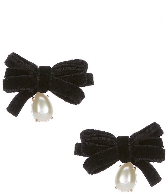 Southern Living Borrowed & Blue by Southern Living Jet Velvet Bow Pearl ...