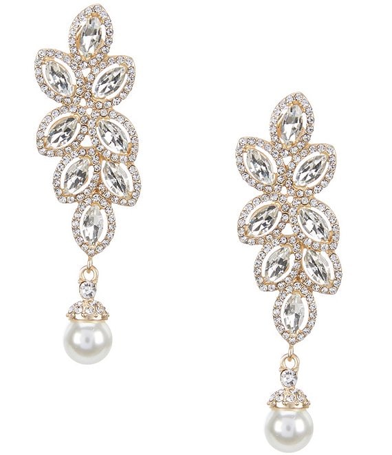 Wedding Silver-Plated Antique Oval Drop Earrings at Rs 7000/pair in Surat