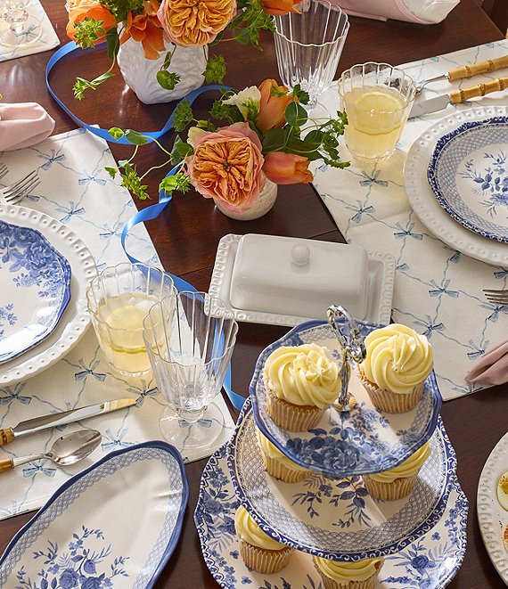 Southern Living Chinoiserie 3-Tier Server | Dillard's