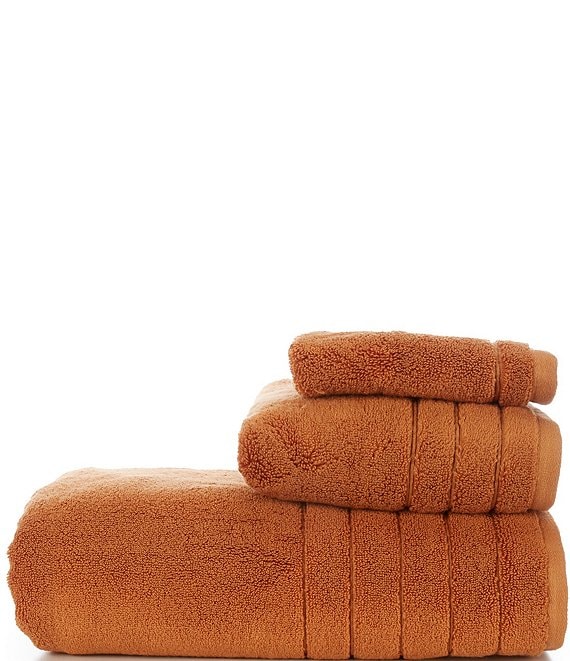 Color:Adobe Orange - Image 1 - Turkish Cotton & Modal Bath Towels