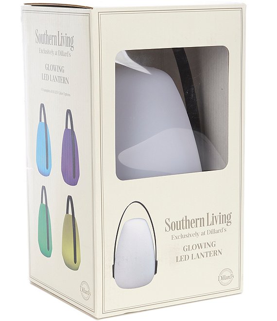 Southern Living Glow Plastic Lantern