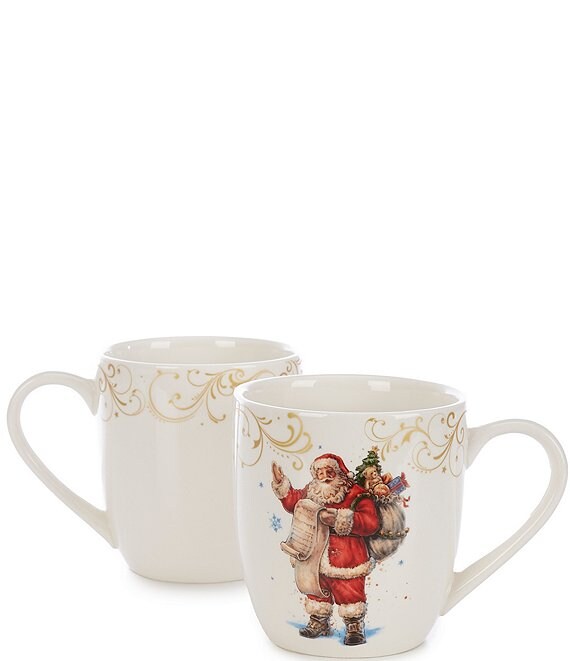 Destination Holiday Santa Mug