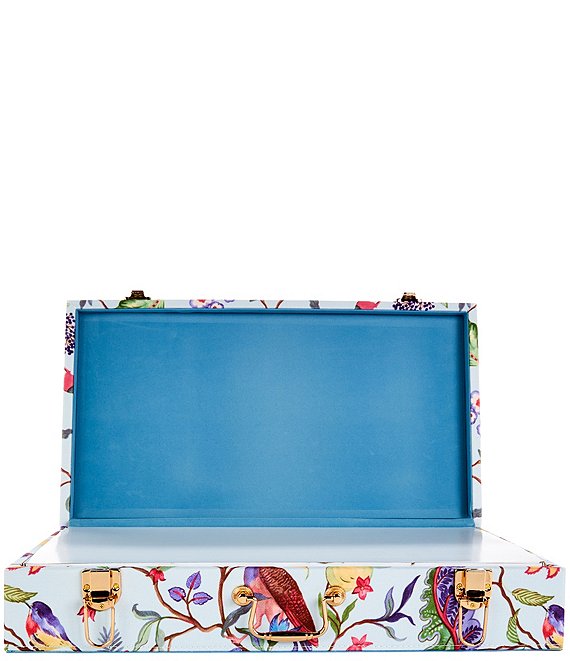 Southern Living Mahjong Bird Floral Large Tile Set | Dillard's