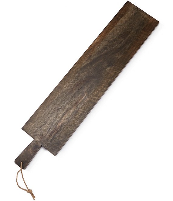 Color:Brown - Image 1 - Mango Wood Long Cheese Board