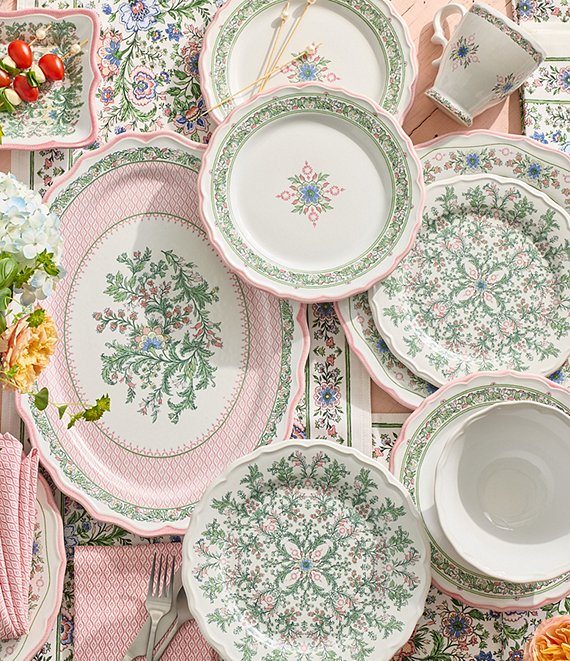 Southern Living Norah Collection Dinner Plates, Set of 2