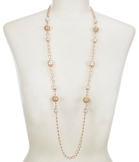 Dillards clearance pearl necklace