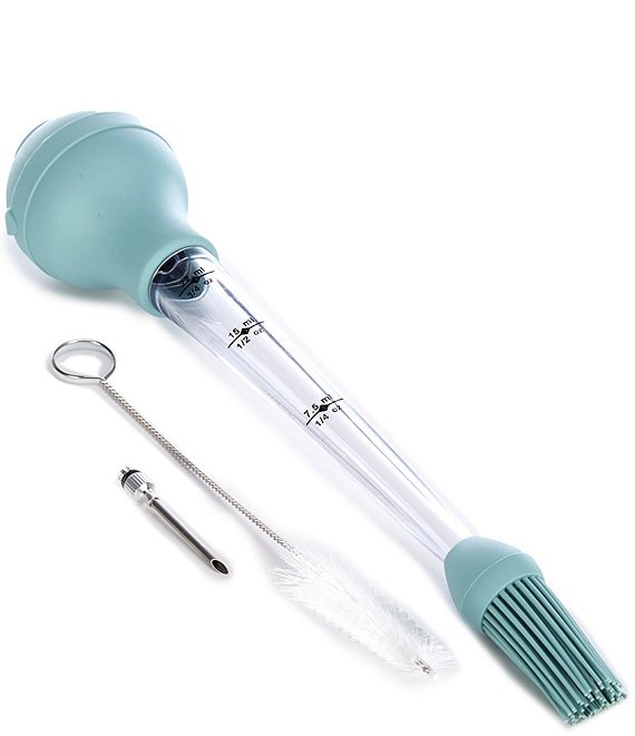 Southern Living Silicone 2 in 1 Baster and Brush Set