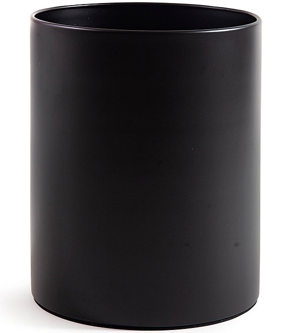 Color:Black - Image 1 - Simplicity Collection Hudson Apothecary Wastebasket