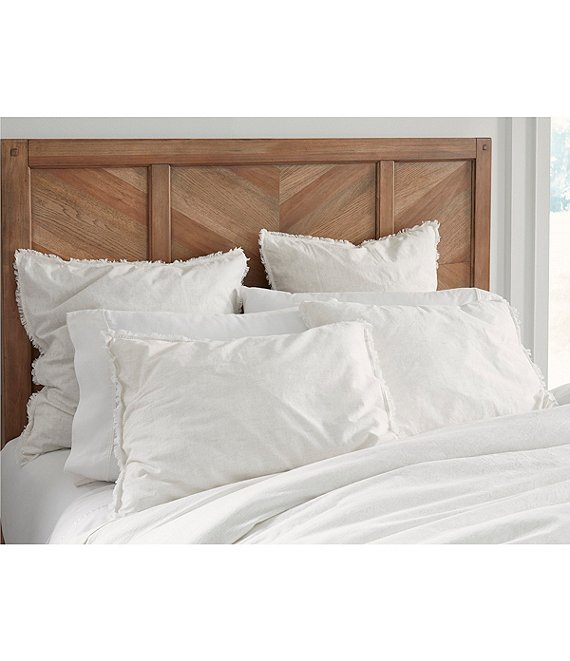 Color:White - Image 1 - Simplicity Collection Tanner Duvet Cover
