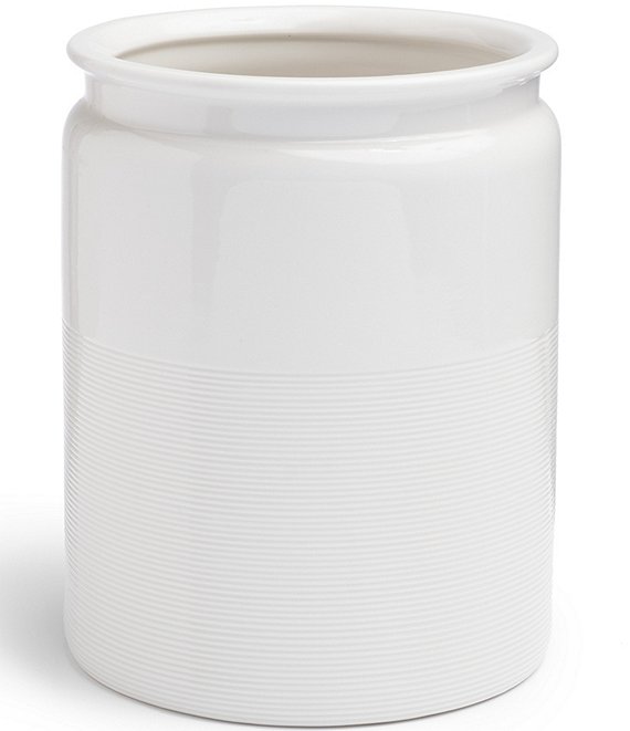 Color:Cream - Image 1 - Simplicity Covington Wastebasket