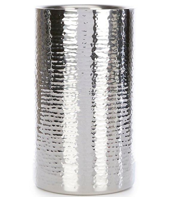 Southern Living Stainless Steel Hammered Wine Chiller