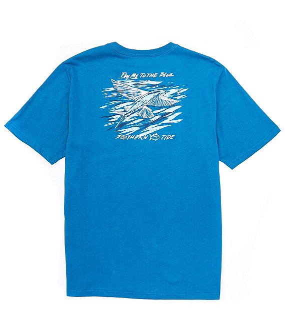 Southern Tide Fly Me To The Blue Short-Sleeve T-Shirt | Dillard's