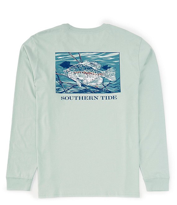 Southern Tide Framed Fish Friends Long-Sleeve T-Shirt | Dillard's