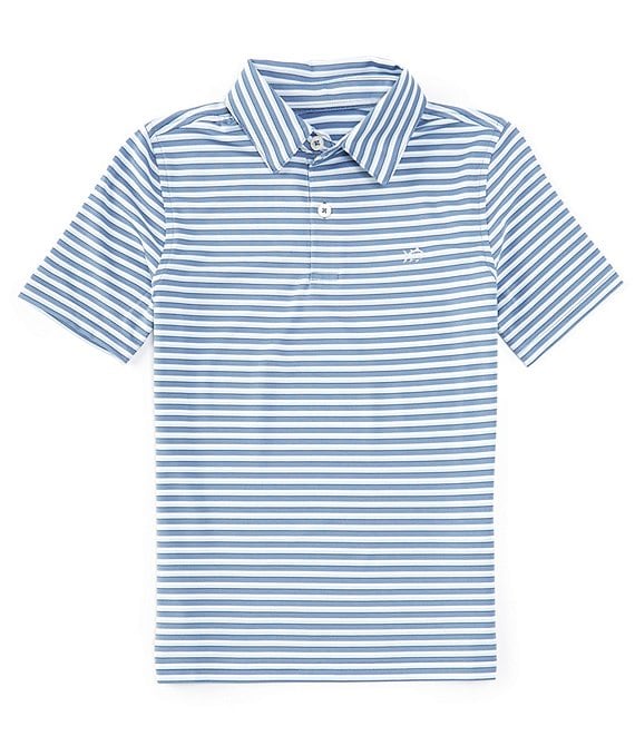 Southern Tide Little/Big Boys 4-16 Short Sleeve Carova Stripe Polo ...