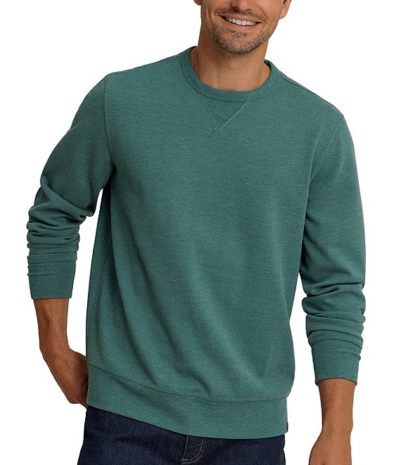 Southern Tide Lowland Luxe Textured Sweatshirt