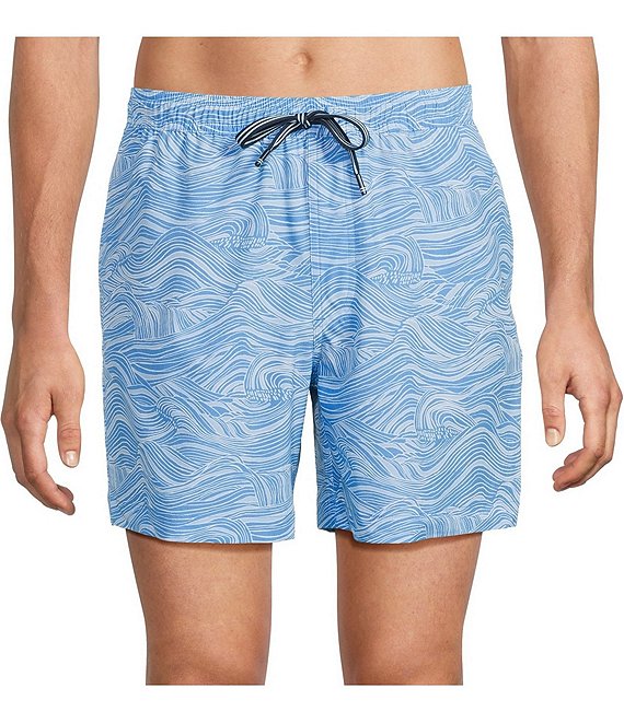 Southern Tide Rolling Waves Swim Trunks