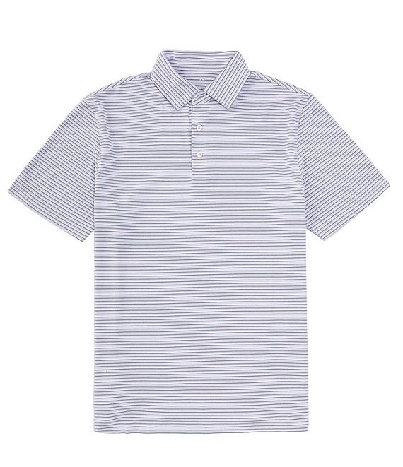 Southern Tide Ryder Heather Halls Performance Stretch Short Sleeve Polo ...