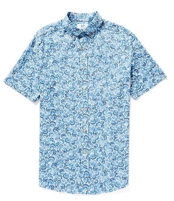 Southern Tide Sunday Shellies Short-Sleeve Woven Shirt | Dillard's