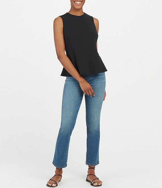 Color:Very Black - Image 4 - AirEssentials Peplum 'At-the-Hip' Peplum Top