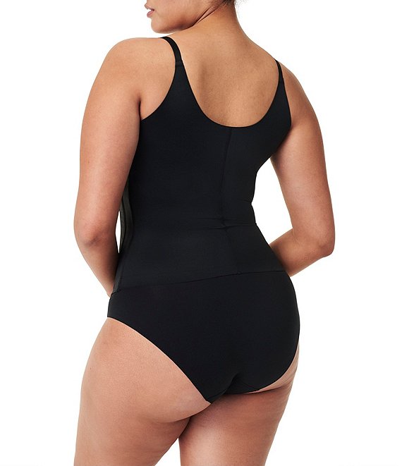 りゆ　黒38 TUCK GATHER CAMI OP SPANXsculpt™ TotalContour Open-Bust Cami | Dillard's