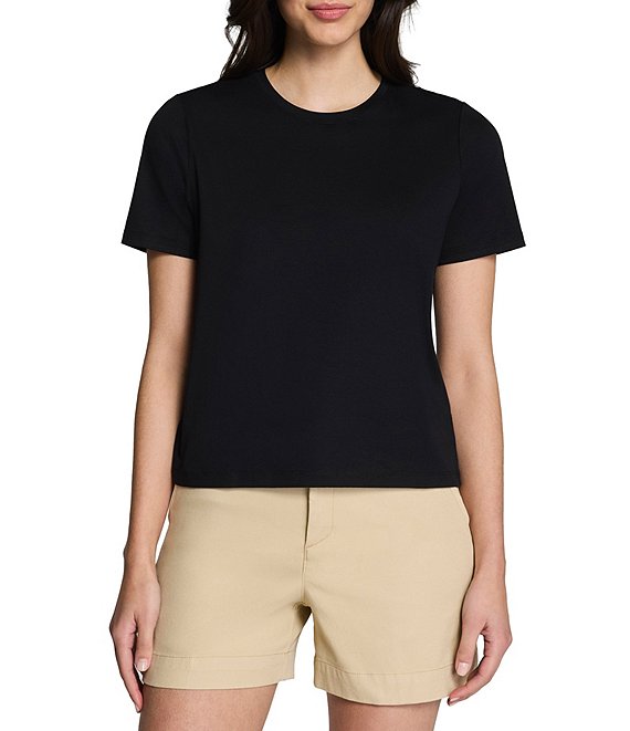 SPANX® Lightweight Cotton Crewneck Tee