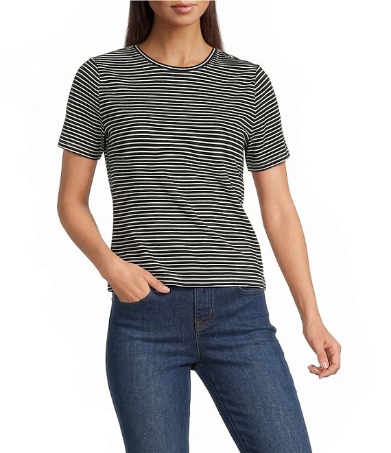 SPANX® Lightweight Cotton Crewneck Tee