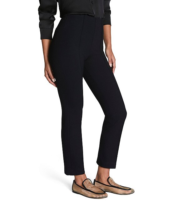 Spanx Ponte Zero Waistband Slim Ankle Pants, Classic Black - Image 1