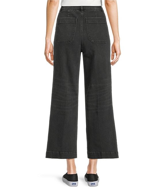Spanx SPANXshape™ Authentic 360 Cropped Wide Leg Jeans | Dillard's