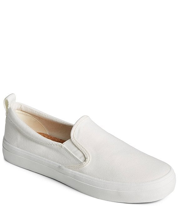 Sperry SeaCycled Collection Women's Crest Twin Gore Canvas Slip On ...