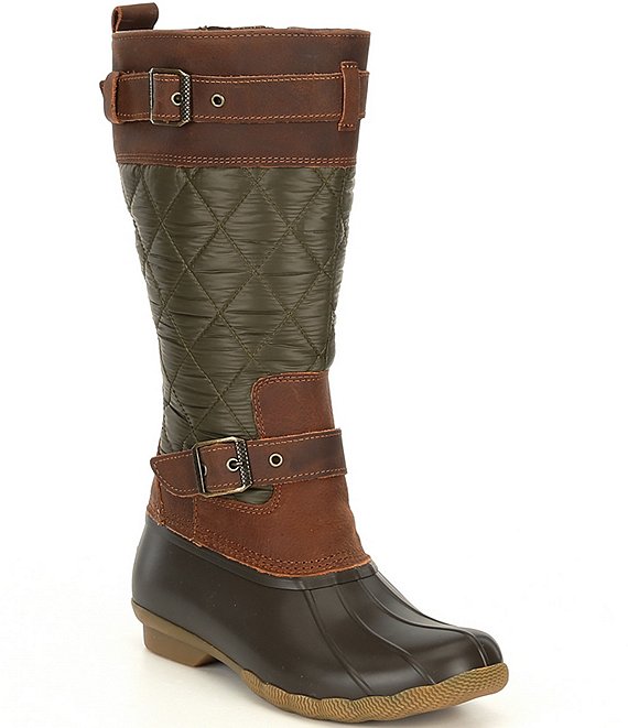 sperry tall duck boots womens