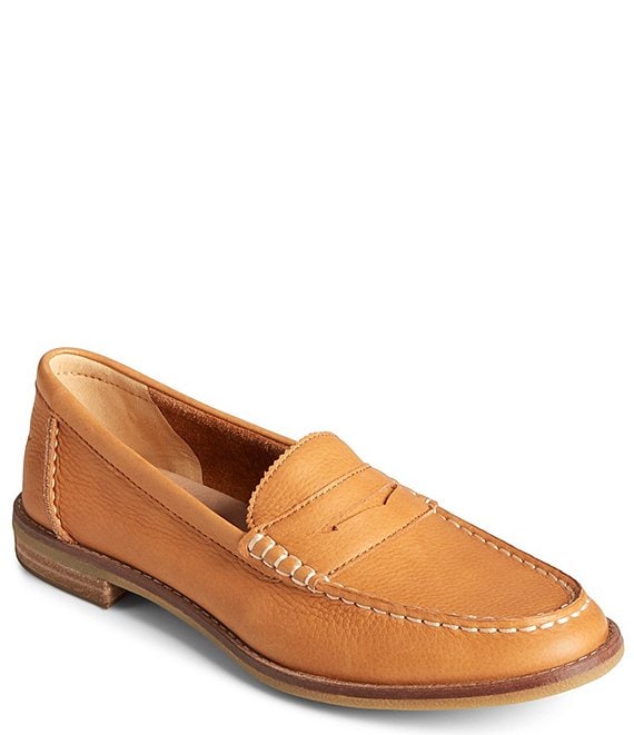 Aggressiv Vedhæft til fisk og skaldyr Sperry Women's Seaport Penny Leather Loafers | Dillard's