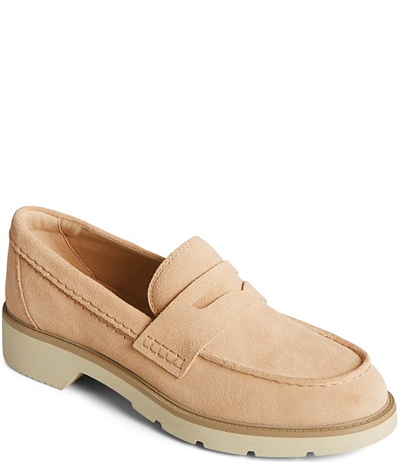 Sperry Women s Wells Suede Penny Loafers