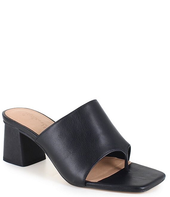 Splendid Karim Leather Toe Post Thong Sandals | Dillard's