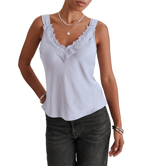 Splendid Penelope Lace Tank