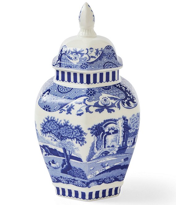 Spode Blue Italian Collection Mini Vase