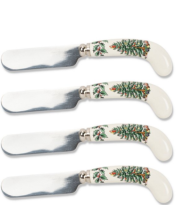 Spode Christmas Tree Collection Christmas Tree Spreaders Set of 4