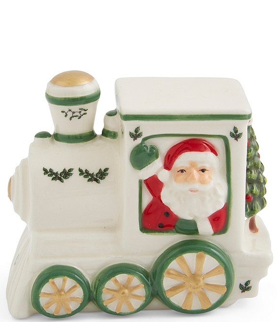 Spode Christmas Tree Collection Village Train Engine Figurine