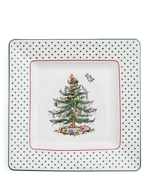 Spode Christmas Tree Square Baker