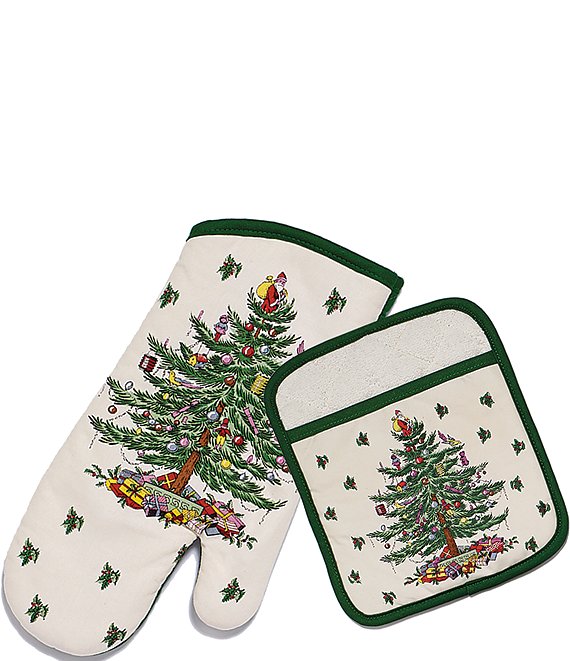 POT HOLDER & OVEN MITT SET