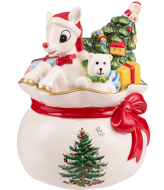 Spode Rudolph the Red-Nosed Reindeer Candy Bowl | Dillard's