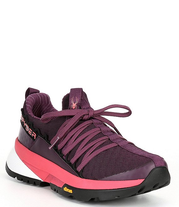 Color:Dark Purple - Image 1 - Women's Sanford Low Lace-Up Hiking Shoes