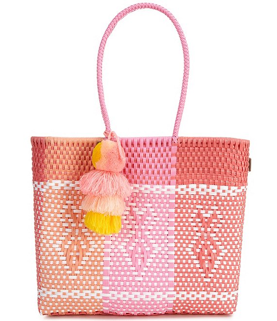 Squeeze De Citron Melon Rose Minnow Medium Tote Bag