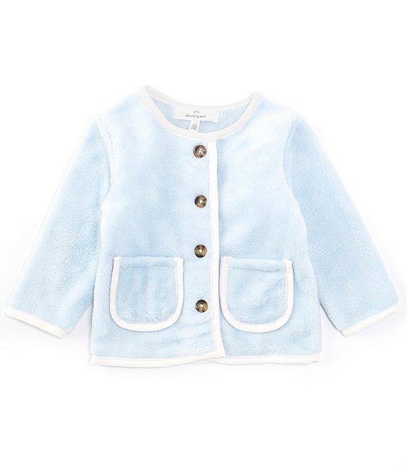 NEW Per Se by Carlisle Baby Blue Wedgewood Wrap Sweater Cardigan on sale S