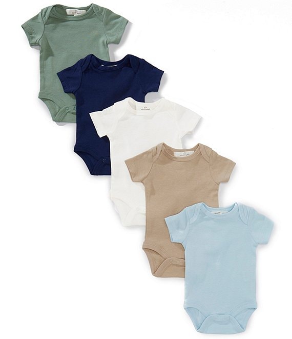 Starting Out Baby Boys Preemie-24 Months Multi Colored 5-Pack Bodysuits