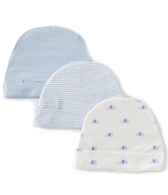 Starting Out Baby Elephant 3-Pack Beanies | Dillard's