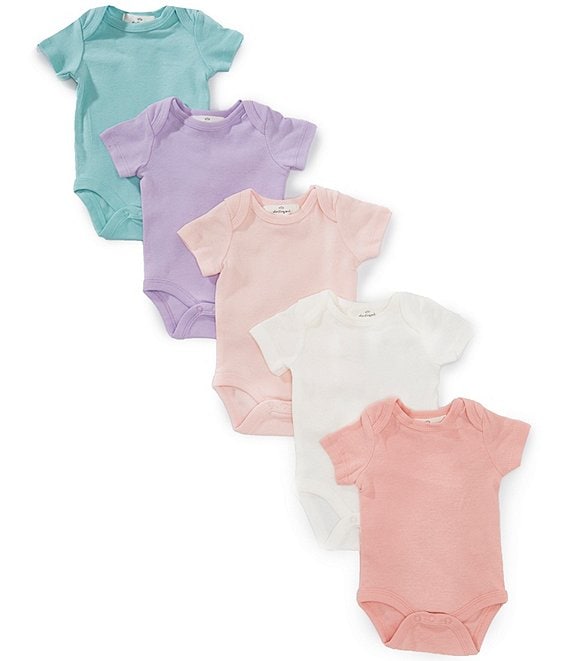 Starting Out Baby Girls Preemie-24 Months Multi Colored 5-Pack Bodysuits