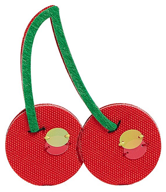 STATE Bags Cherry Bag Charm, Red - Image 1