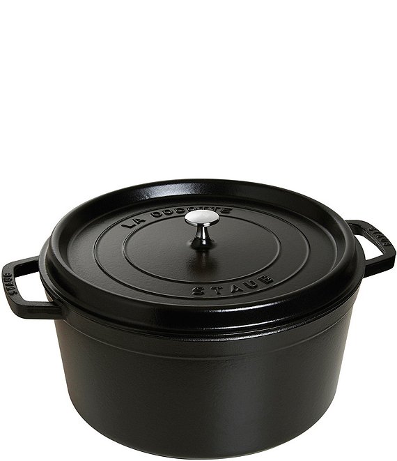 Staub Cast Iron 13.25 QT Round Cocotte | Dillard's